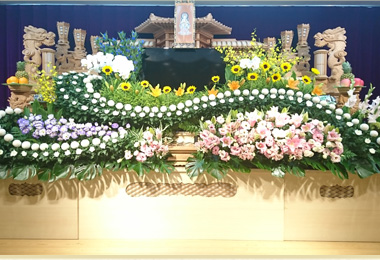新居浜葬儀社 祭壇例